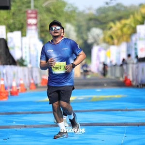 Race photo from BOGORUN 2026