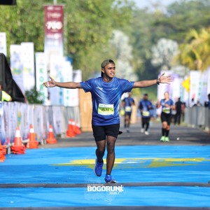 Race photo from BOGORUN 2026