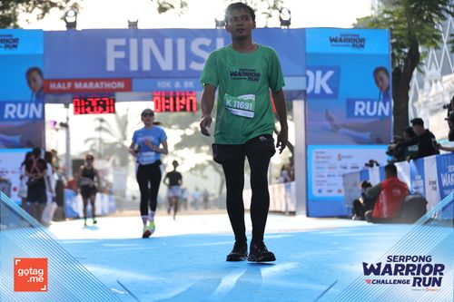 Race photo from SERPONG WARRIOR CHALLENGE RUN