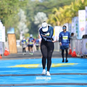 Race photo from BOGORUN 2026