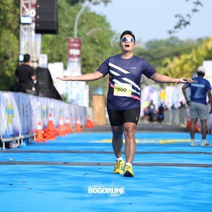 Race photo from BOGORUN 2026