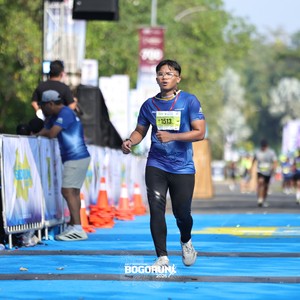 Race photo from BOGORUN 2026