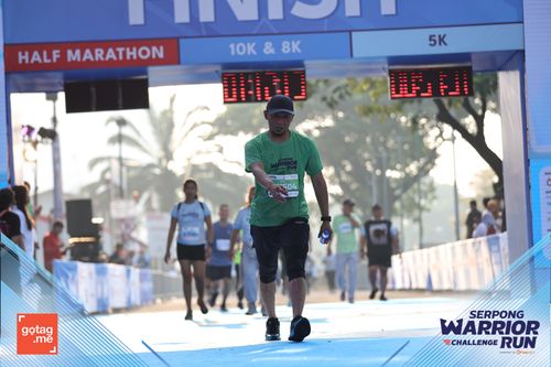 Race photo from SERPONG WARRIOR CHALLENGE RUN