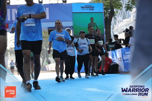 Race photo from SERPONG WARRIOR CHALLENGE RUN