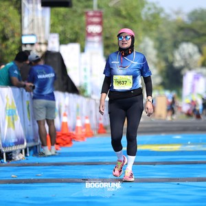 Race photo from BOGORUN 2026