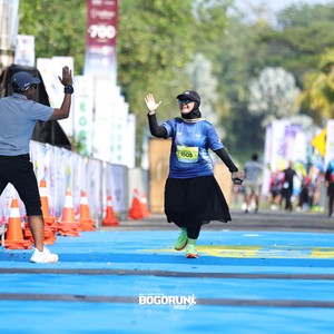 Race photo from BOGORUN 2026