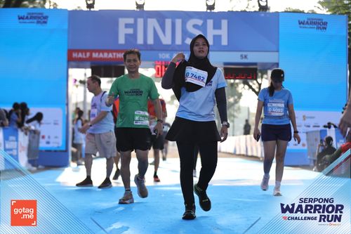 Race photo from SERPONG WARRIOR CHALLENGE RUN