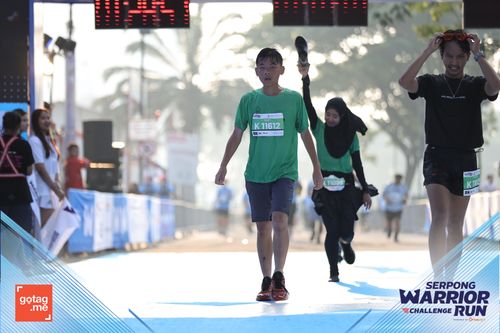 Race photo from SERPONG WARRIOR CHALLENGE RUN