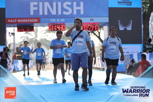 Race photo from SERPONG WARRIOR CHALLENGE RUN
