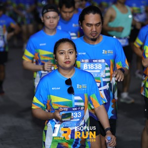 Race photo from ISOPLUS RUN 2026 - JAKARTA
