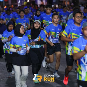 Race photo from ISOPLUS RUN 2026 - JAKARTA