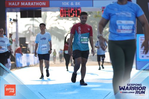 Race photo from SERPONG WARRIOR CHALLENGE RUN