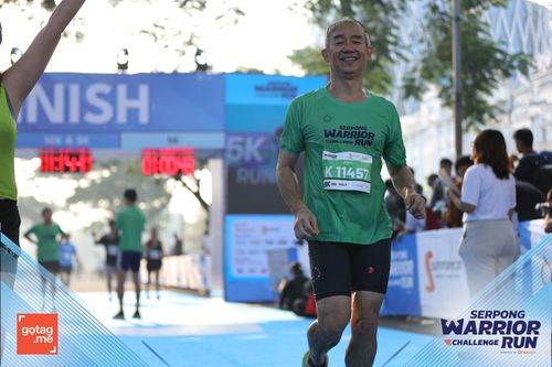 Race photo from SERPONG WARRIOR CHALLENGE RUN
