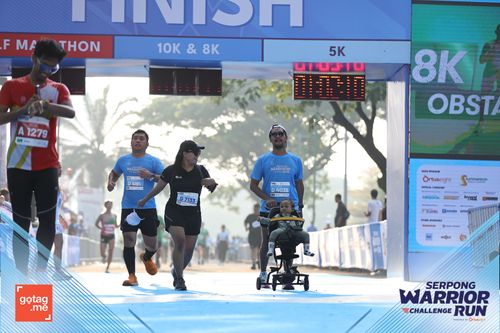 Race photo from SERPONG WARRIOR CHALLENGE RUN