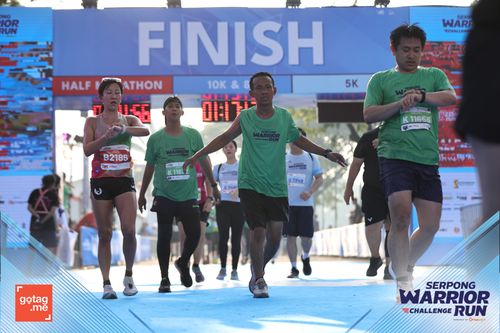 Race photo from SERPONG WARRIOR CHALLENGE RUN