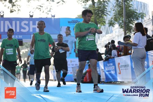 Race photo from SERPONG WARRIOR CHALLENGE RUN