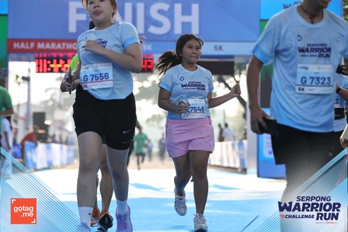 Race photo from SERPONG WARRIOR CHALLENGE RUN