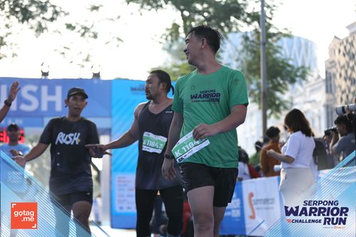 Race photo from SERPONG WARRIOR CHALLENGE RUN
