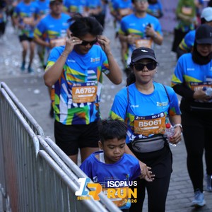Race photo from ISOPLUS RUN 2026 - JAKARTA