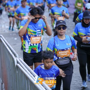 Race photo from ISOPLUS RUN 2026 - JAKARTA