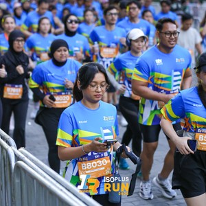 Race photo from ISOPLUS RUN 2026 - JAKARTA
