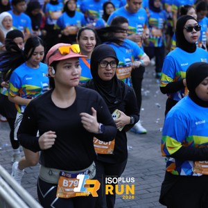 Race photo from ISOPLUS RUN 2026 - JAKARTA