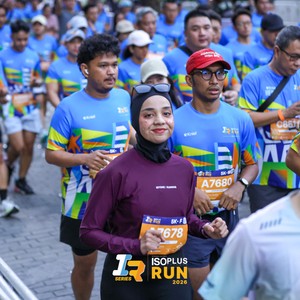 Race photo from ISOPLUS RUN 2026 - JAKARTA