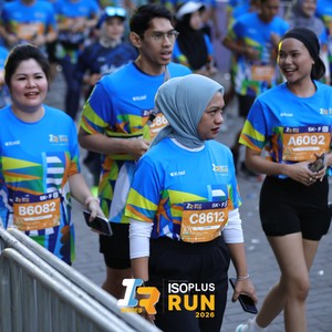 Race photo from ISOPLUS RUN 2026 - JAKARTA