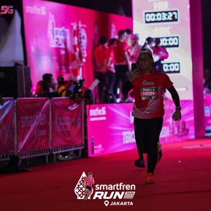 Race photo from SMARTFREN RUN 2026
