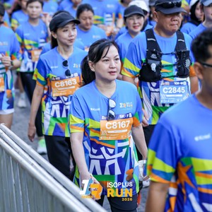 Race photo from ISOPLUS RUN 2026 - JAKARTA