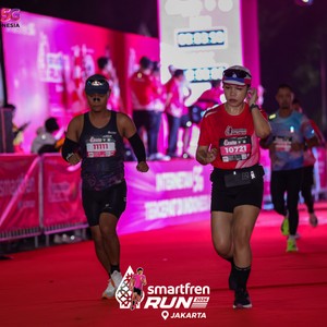 Race photo from SMARTFREN RUN 2026