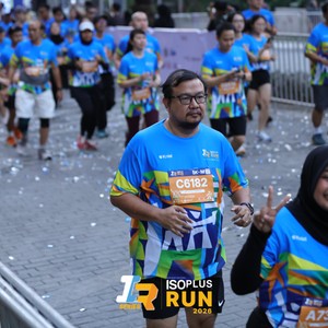 Race photo from ISOPLUS RUN 2026 - JAKARTA