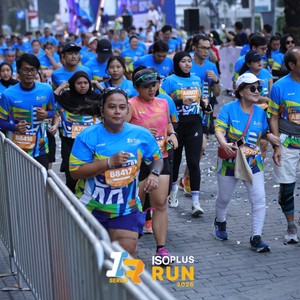 Race photo from ISOPLUS RUN 2026 - JAKARTA