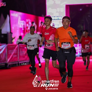 Race photo from SMARTFREN RUN 2026