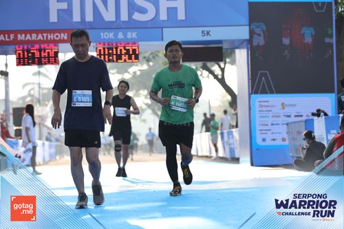 Race photo from SERPONG WARRIOR CHALLENGE RUN
