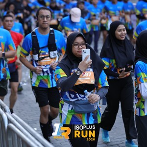 Race photo from ISOPLUS RUN 2026 - JAKARTA
