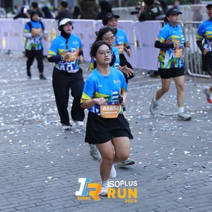 Race photo from ISOPLUS RUN 2026 - JAKARTA