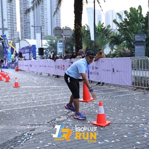 Race photo from ISOPLUS RUN 2026 - JAKARTA