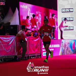 Race photo from SMARTFREN RUN 2026
