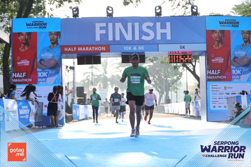 Race photo from SERPONG WARRIOR CHALLENGE RUN