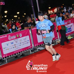 Race photo from SMARTFREN RUN 2026