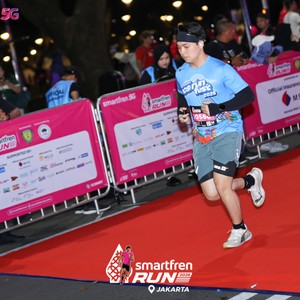 Race photo from SMARTFREN RUN 2026