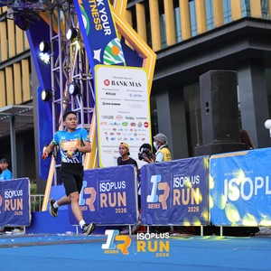 Race photo from ISOPLUS RUN 2026 - JAKARTA