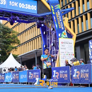 Race photo from ISOPLUS RUN 2026 - JAKARTA