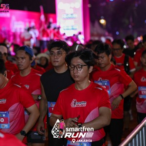 Race photo from SMARTFREN RUN 2026
