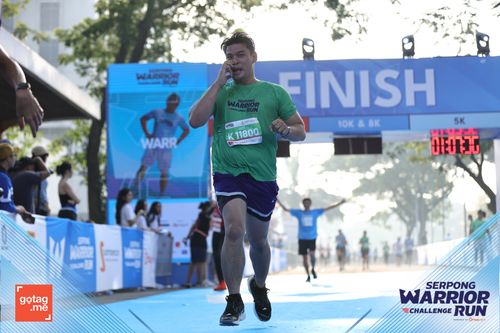 Race photo from SERPONG WARRIOR CHALLENGE RUN