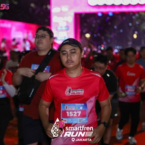 Race photo from SMARTFREN RUN 2026