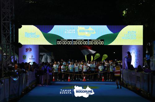 Race photo from Taman Budaya x BOGORUN 2025