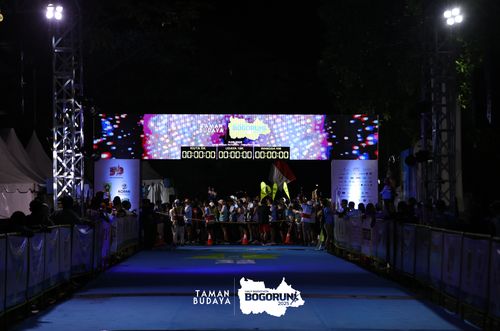 Race photo from Taman Budaya x BOGORUN 2025