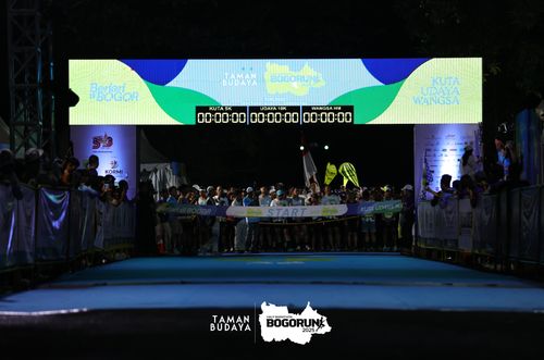 Race photo from Taman Budaya x BOGORUN 2025